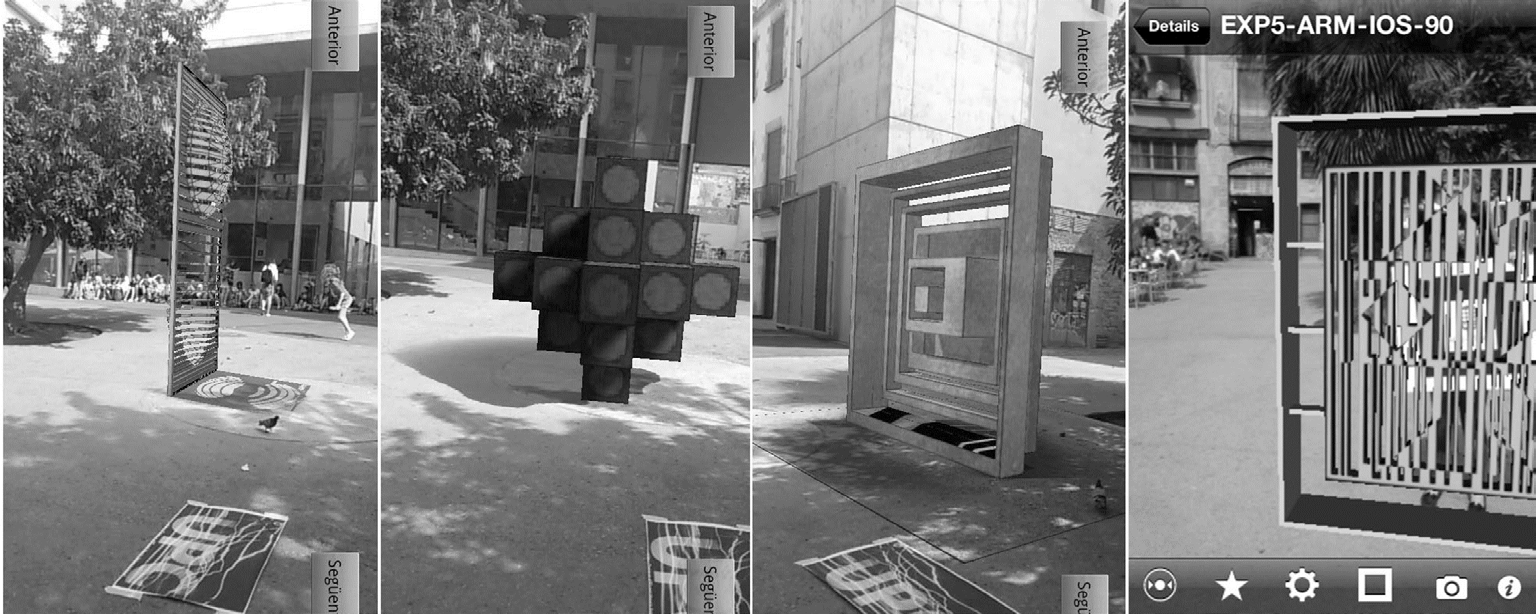 Viewing generated models on location